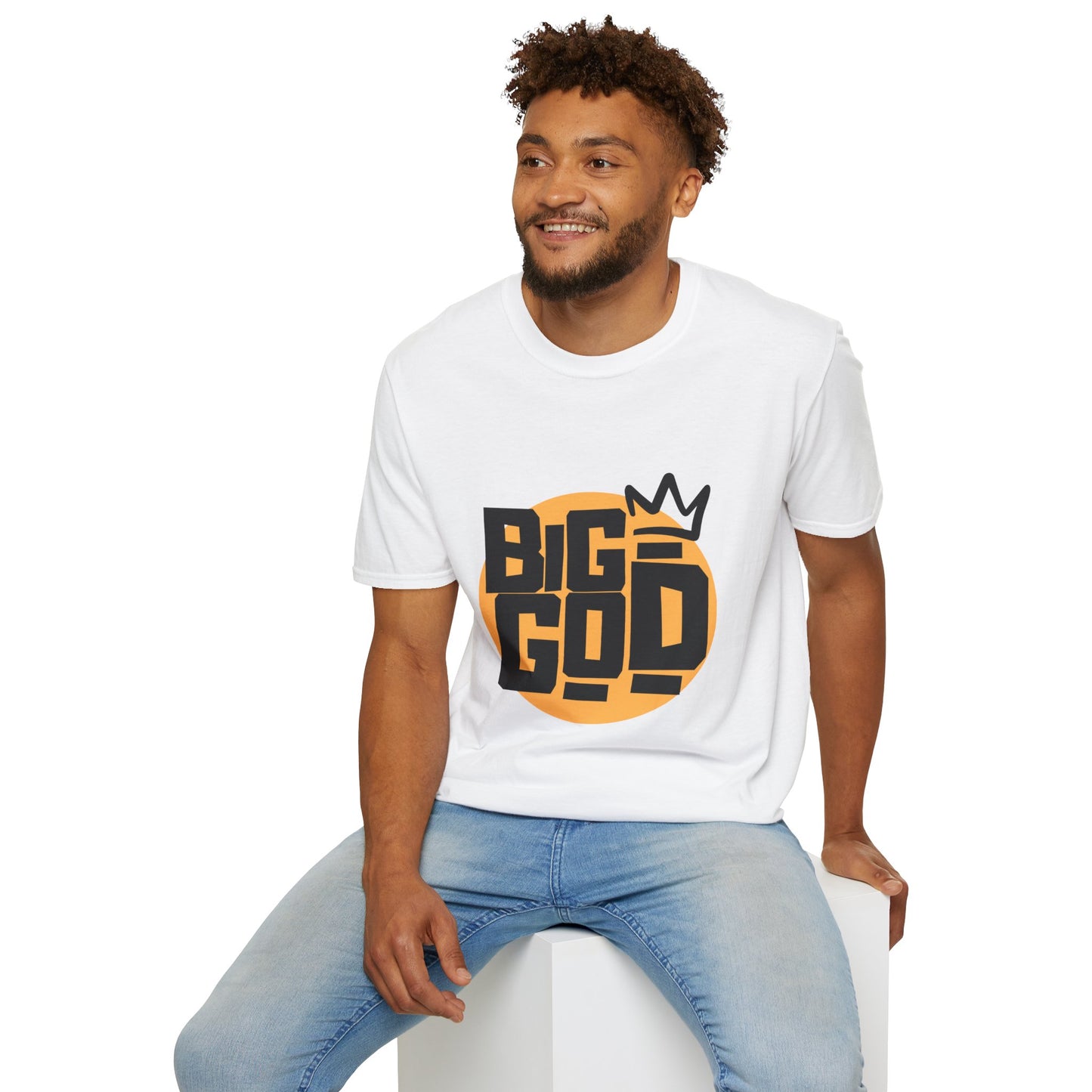 Big GOD Unisex  Uterine Cancer  T-shirt