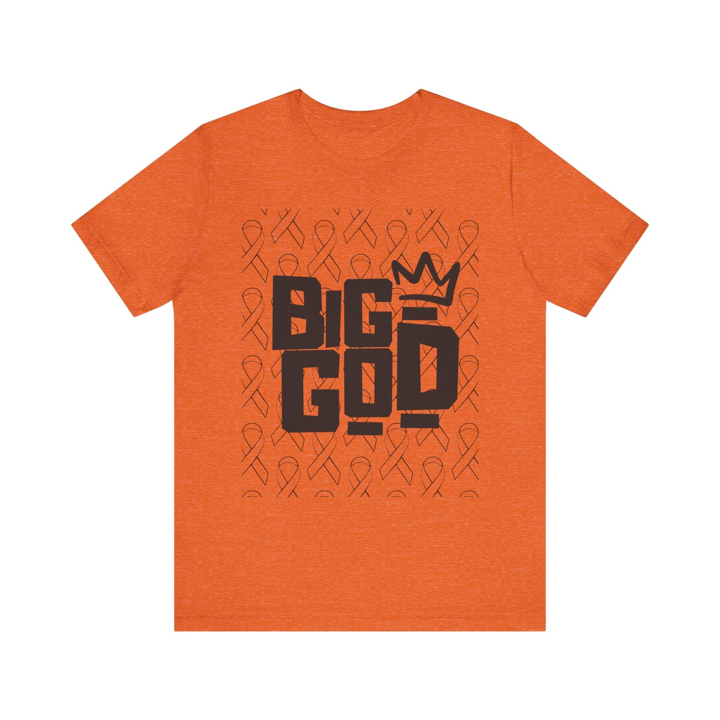Big God Short Sleeve Tee - Inspirational Unisex Jersey T-Shirt, Gift for Faith Lovers, Christian Apparel, Motivational Shirt, Casual Wear