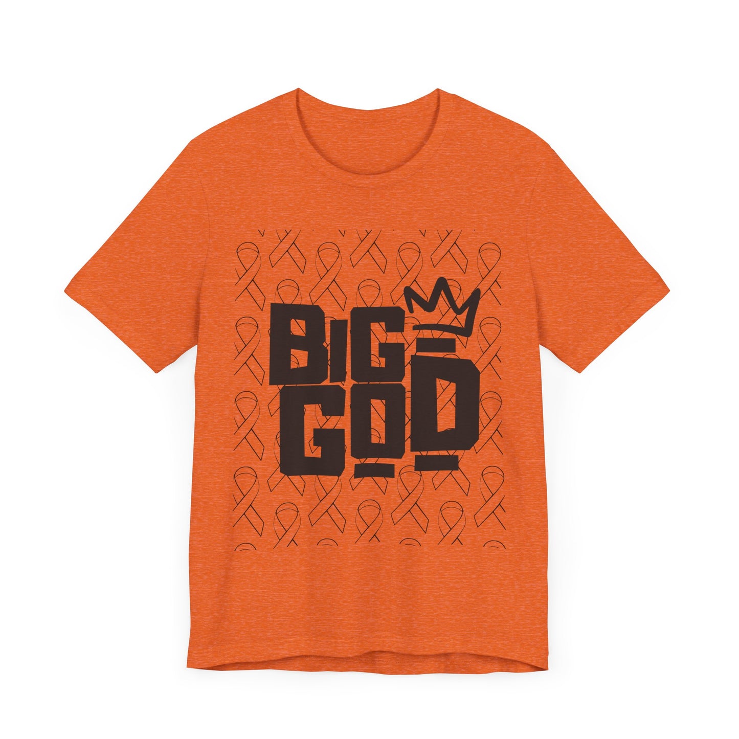 Big God Short Sleeve Tee - Inspirational Unisex Jersey T-Shirt, Gift for Faith Lovers, Christian Apparel, Motivational Shirt, Casual Wear