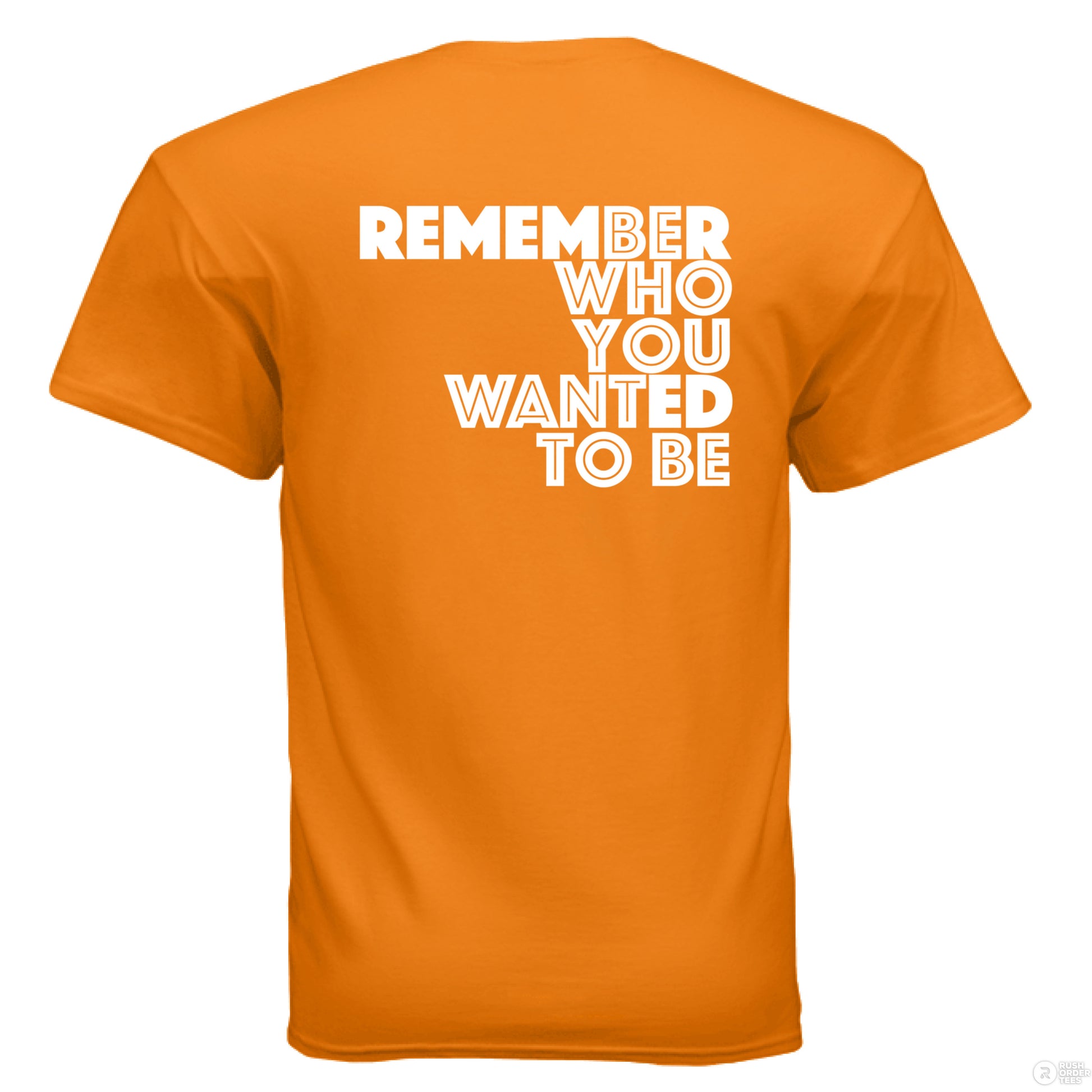 SAFETY ORANGE - BACK