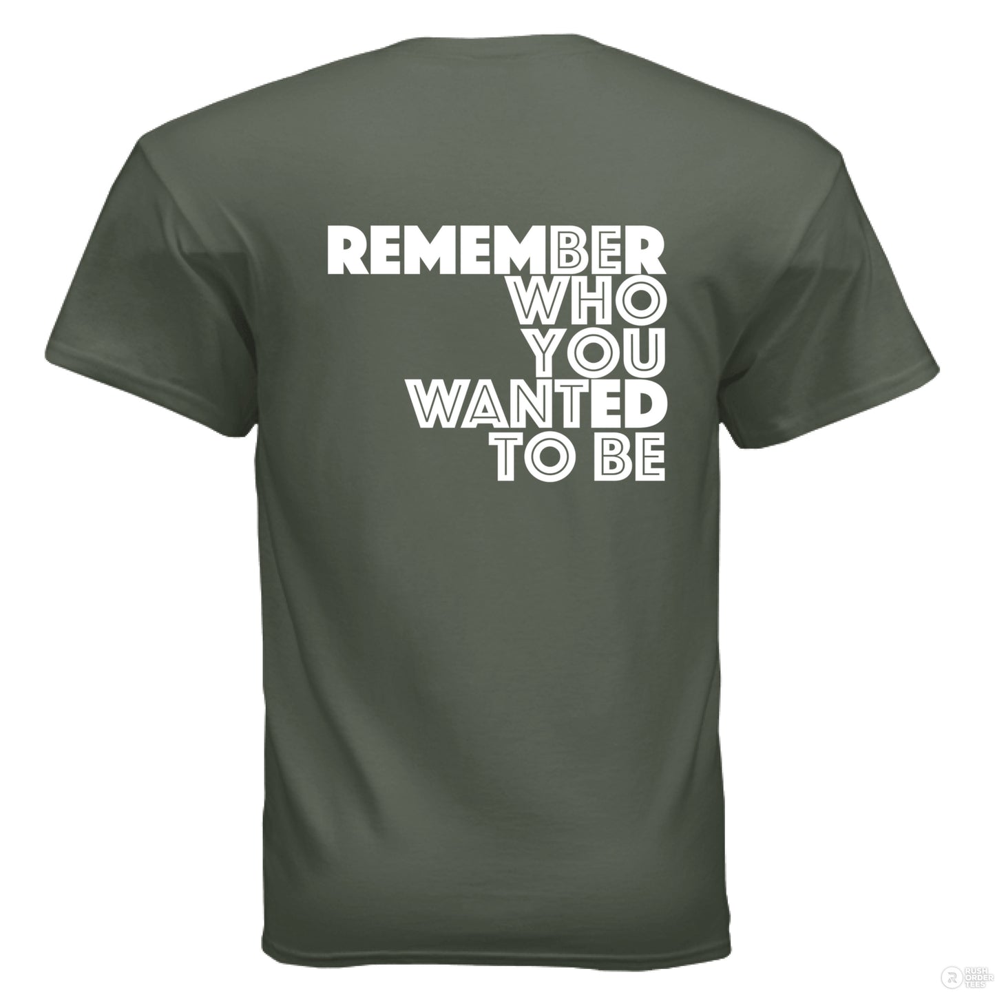 MILITARY GREEN - BACK