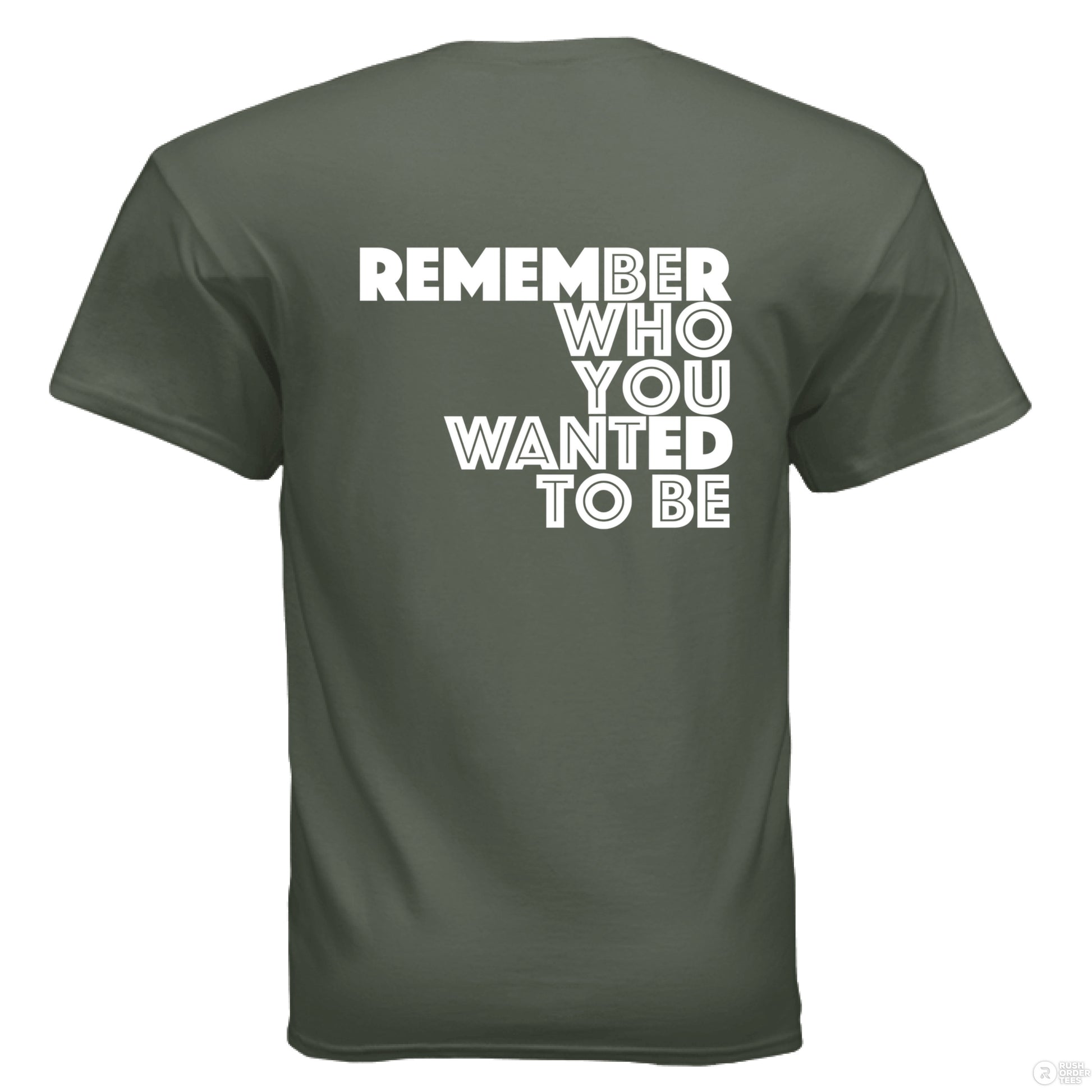 MILITARY GREEN - BACK